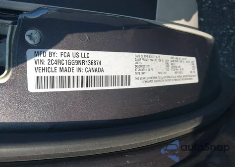 2022 Chrysler Pacifica Limited from USA, damaged, VIN 2C4RC1GG9NR136874